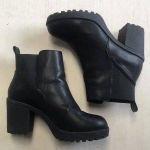 Urban Outfitters Vegan Leather Boots